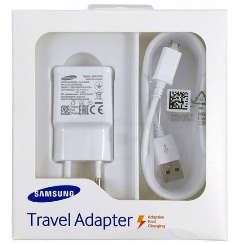 Samsung adaptív gyorstöltő + micro USB kábel (bontatlan)
