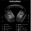 Garyway H1 Active Noise Cancelling vezeték nélküli fejhallgató