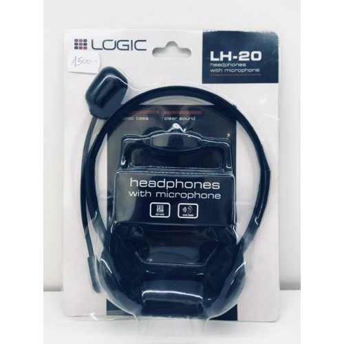 Logic LH-20 vezetékes mikrofonos fejhallgató