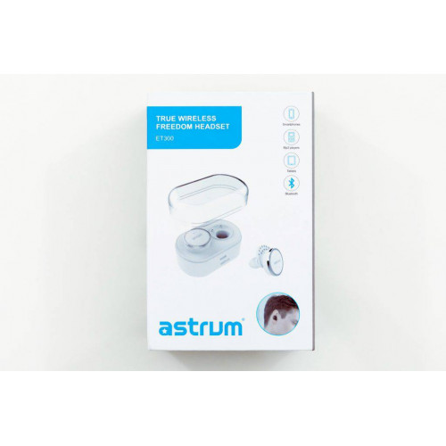 Astrum ET300 Bluetooth fülhallgató (fehér)