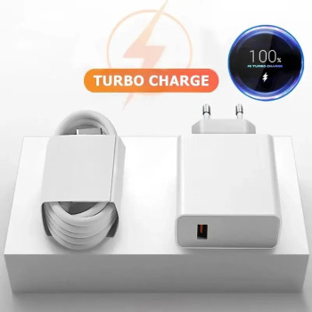 6A 67W ultragyors töltő adapter és USB C kábel (1m)