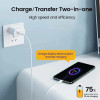 6A 67W ultragyors töltő adapter és USB C kábel (1m)