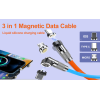 Mágneses kábel cserélhető csatlakozóval [2,0m]