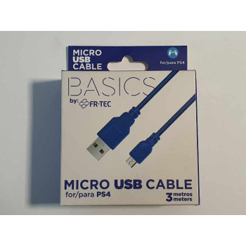 FR-TEC PlayStation 4 micro-USB kábel [kék]