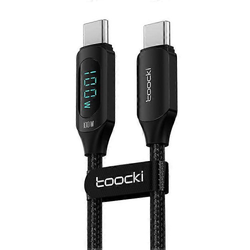 Toocki PD 100W USB Type-C gyorstöltő kábel (1m)