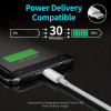 PD 60W USB C- USB C gyorstöltő kábel [fehér]