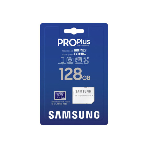 Samsung PRO Plus microSDXC 128GB UHS-I memóriakártya
