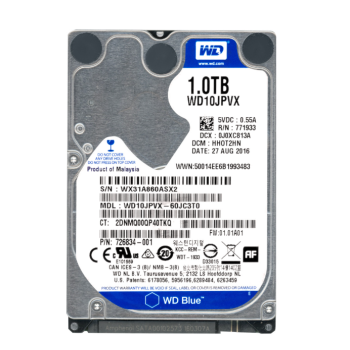 Western Digital Scorpio Blue WD10JPVX 1TB 2,5" HDD (használt)