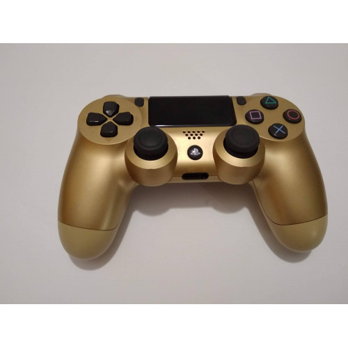 PS4 kontroller - DUALSHOCK 4 V2 vezeték nélküli - Gold (használt)