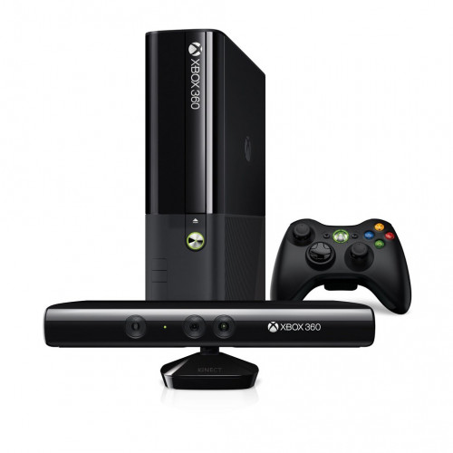 Xbox 360 E konzol, 250 GB + kinect