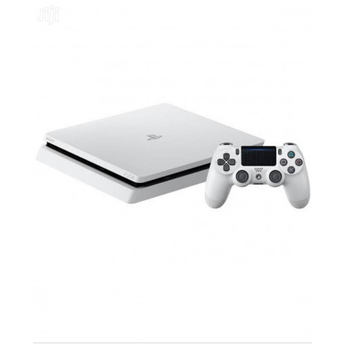 PS4 slim konzol, fehér, 500 GB (használt)