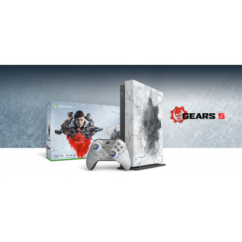 Xbox One X konzol (Gears 5 Edition), 1TB (bontatlan)