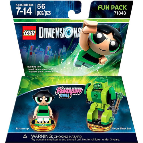 LEGO Dimensions - The Powerpuff Girls - Buttercup Fun Pack [71343] (bontatlan)