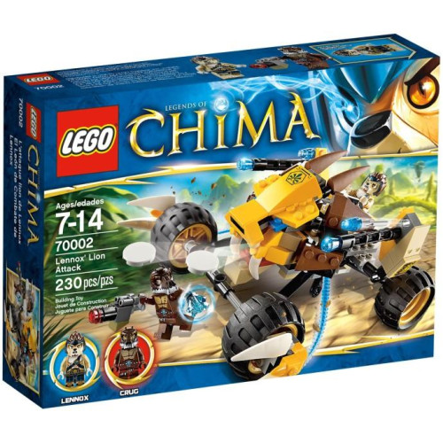 LEGO Chima 70002 - Lennox oroszlános támadása (használt)