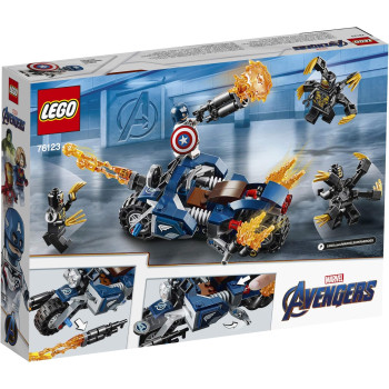 LEGO Marvel Avengers Capatin America: Outriders Attack [76123]