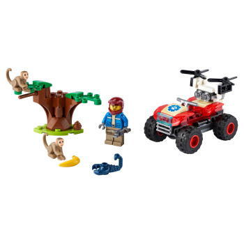 LEGO® CITY - Vadvilági ATV mentőjármű [60300] (használt)