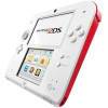 Nintendo 2DS konzol 4GB SD kártyával [piros-fehér] (használt)