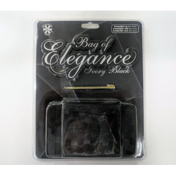 Kamikaze Gear Bag of Elegance Nintendo DS Lite tok [Ivory Black]