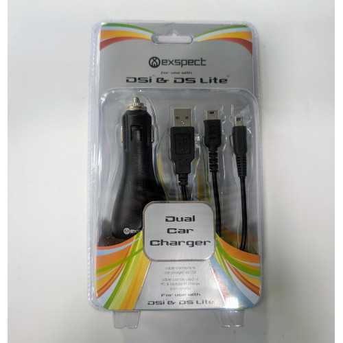 Exspect DSi & DS Lite Dual autós töltő