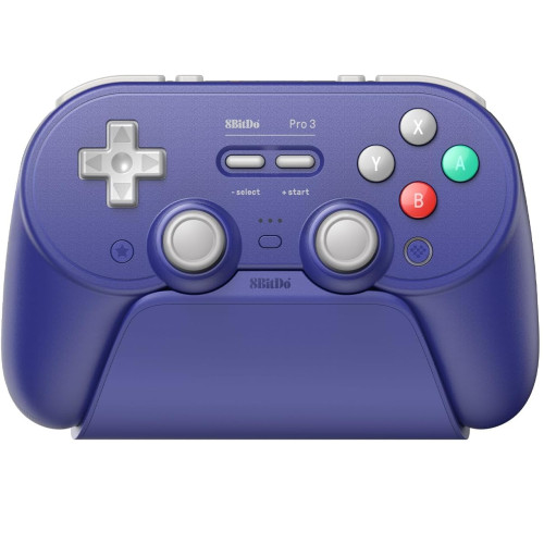 8BitDo Pro 3 Bluetooth kontroller [Purple] 