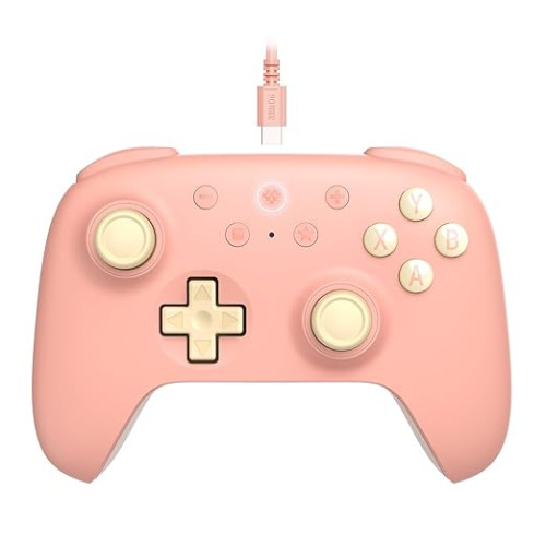 8BitDo Ultimate 2C vezetékes kontroller Hall szenzorral [Peach Edition]