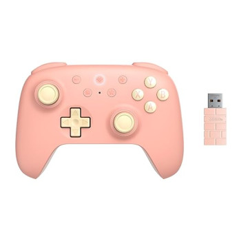 8BitDo Ultimate 2C vezeték nélküli kontroller Hall szenzorral [Peach Edition]