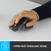 Logitech MX Master 2S vezeték nélküli egér [grafitszürke]