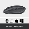 Logitech MX Anywhere 2S vezeték nélküli egér [grafitszürke]
