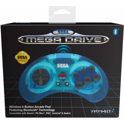 Retro-Bit Official SEGA Mega Drive vezeték nélküli kontroller (bontatlan)