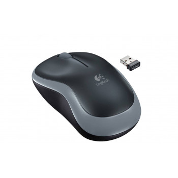 Logitech M185 vezeték nélküli optikai egér [fekete-szürke]