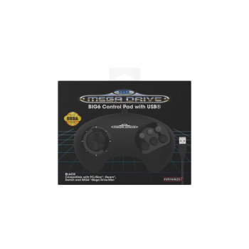 Retro-Bit SEGA Mega Drive Big6 vezetékes gamepad