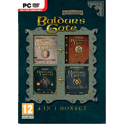 Baldur's Gate 4 in 1 Box Set (bontatlan)