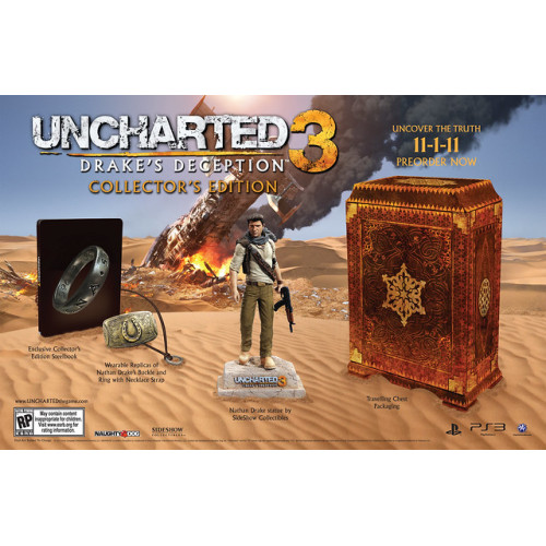 Uncharted 3: Drake's Deception [Collector's Edition] (hiányos)
