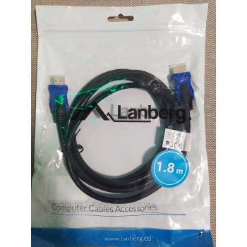 Lanberg HDMI 2.0 kábel 1.8m