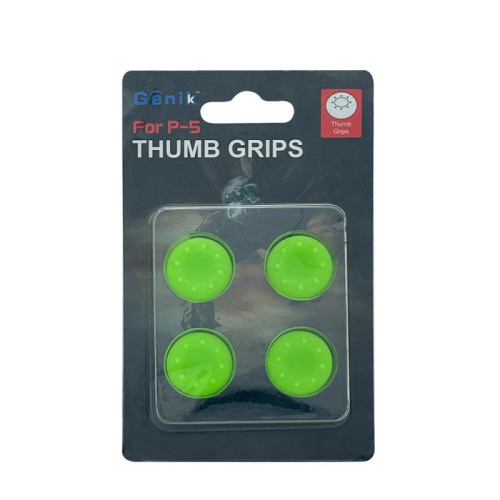 Genik Thumb Grips PS4/PS5 kontrollerhez [zöld]