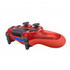 PS4 kontroller - DUALSHOCK 4 V2 vezeték nélküli - Crystal Red (használt)