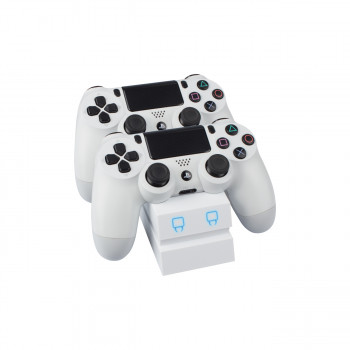 Venom PlayStation 4 fehér dupla kontroller töltőállomás [VS2737]