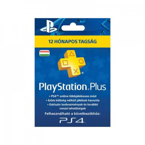 PlayStation Plus 12 hónapos előfizetés