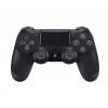 PS4 kontroller - DUALSHOCK 4 V2 vezeték nélküli - Jet Black (Bontatlan)