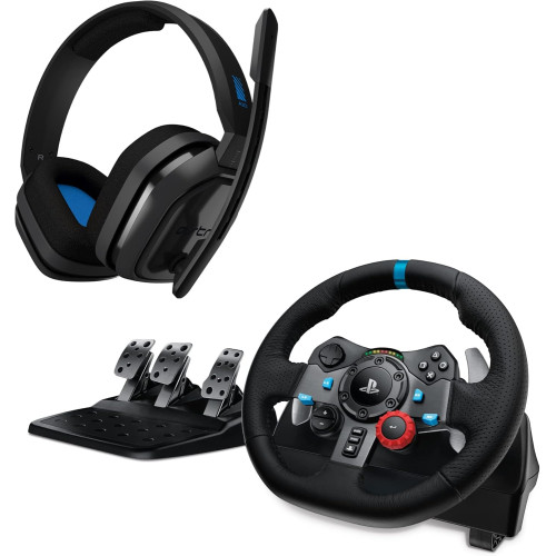 Logitech G29 Driving Force kormány és pedál + Astro A10 fejhallgató bundle