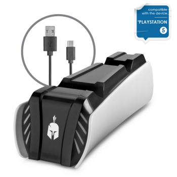 Spartan Gear dual töltőállomás PS5 kontrollerekhez