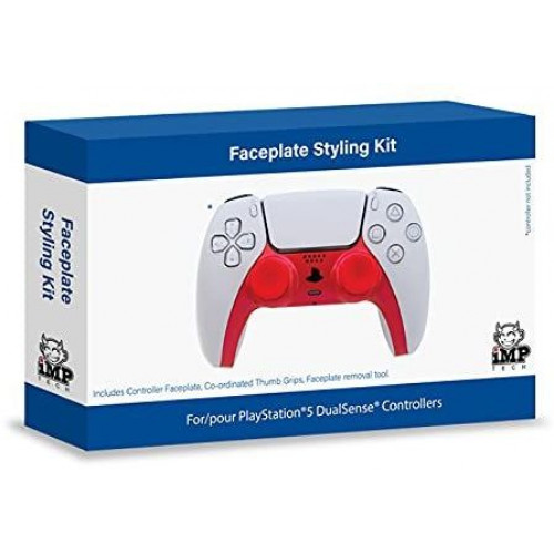 iMP Playstation 5 DualSense Controller Styling Kit [piros]