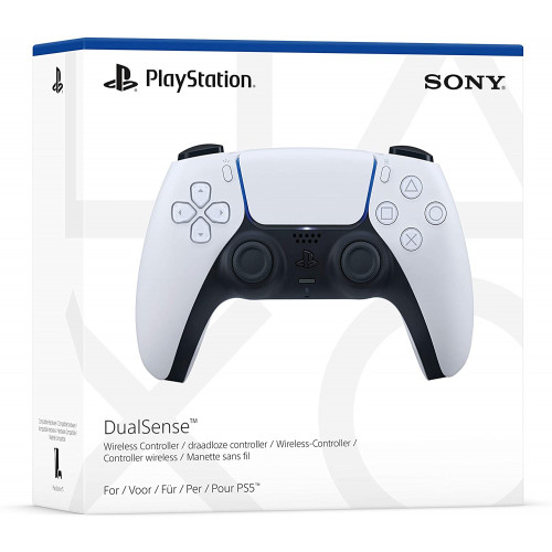PS5 DualSense vezeték nélküli kontroller [fehér-fekete]