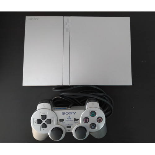 PlayStation 2 slim konzol, ezüst