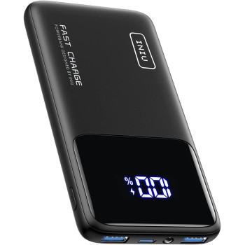 Iniu BI-B6 MegaPower Slim külső akkumulátor, 10500 mAh, [fekete]
