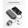 Cuktech PB200N hordozható power bank - szürke [20.000 mAh]