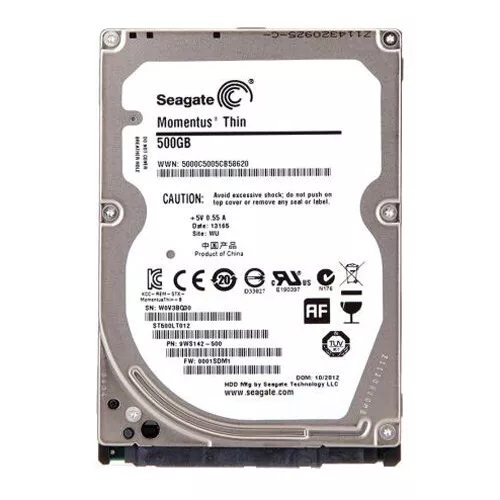 Seagate Momentus Thin ST500LT012 500GB 2,5" HDD
