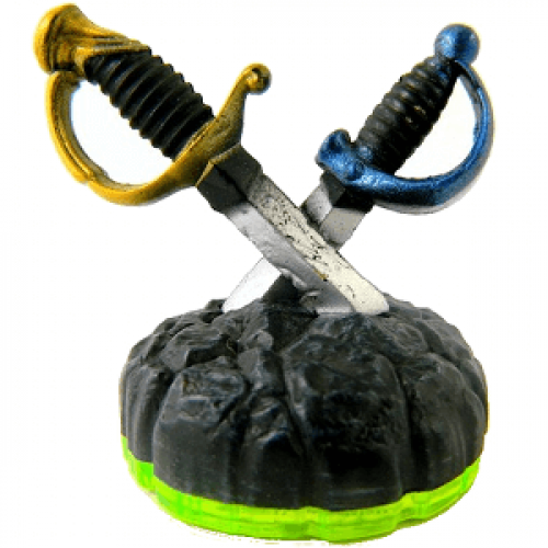 Skylanders Spyro's Adventure - Ghost Pirate Swords figura 