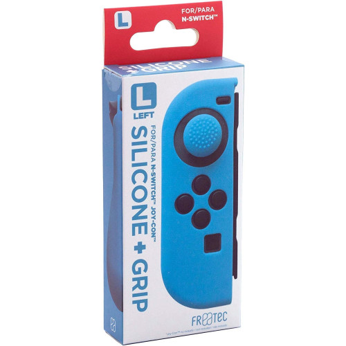FR-TEC Silicone+Grip Nintendo Switch Joy-Conhoz (FT1011) [bal, kék]