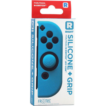 FR-TEC Silicone+Grip Nintendo Switch Joy-Conhoz (FT1012) [jobb, kék]